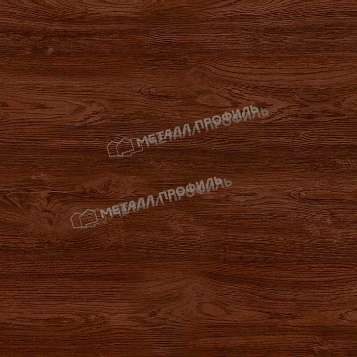 Профлист Металл Профиль C21 0.5 ECOSTEEL® Мореный дуб A фото 4