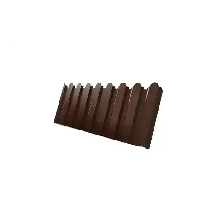 Профлист фигурный Grand Line C20В 0.45 Print Elite Choco wood