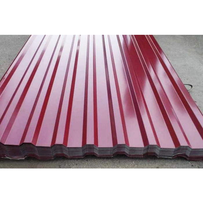 Профлист Grand Line C20A 0.5 Satin RAL 3005 Красное вино фото 2