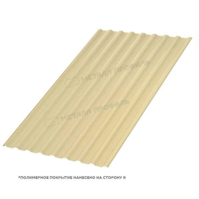 Профлист Металл Профиль МП20 0.45 Полиэстер RAL 1014 Слоновая кость B
