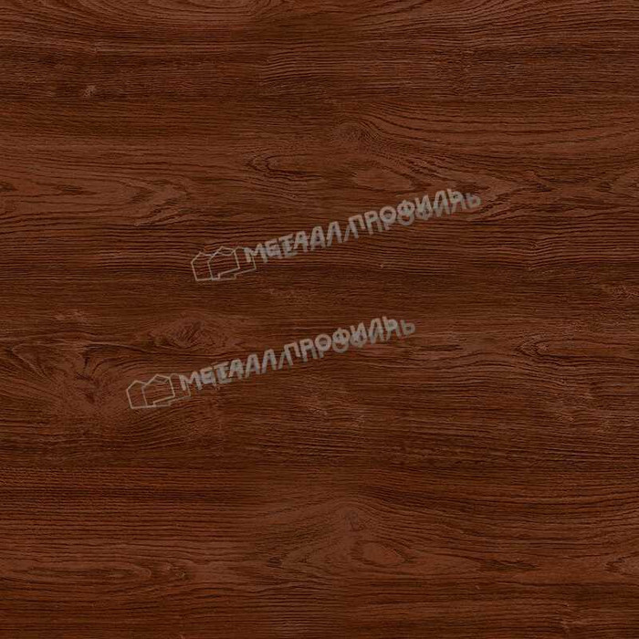 Профлист Металл Профиль C8 0.5 ECOSTEEL® Мореный дуб A фото 4