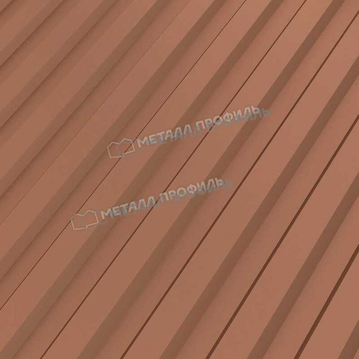 Профлист Металл Профиль МП10 0.5 PURMAN® Argillite, Медный металлик A фото 5