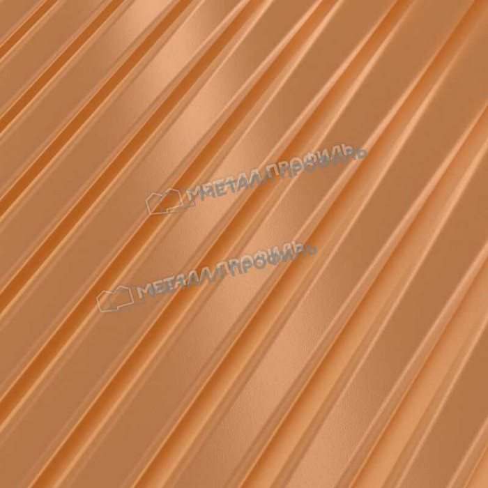 Профлист Металл Профиль МП18 0.5 AGNETA® двусторонний Copper/Copper, Медный/Медный B фото 5