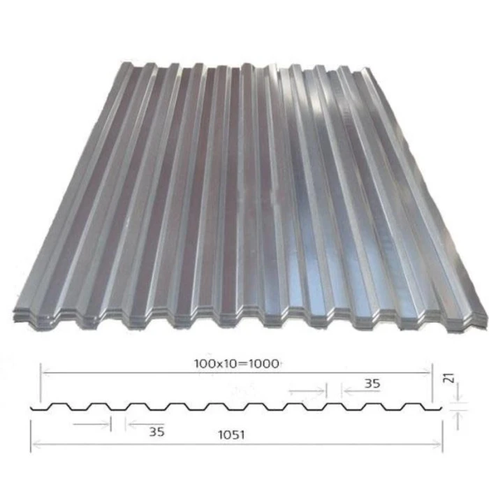 Профнастил Профметалл-24 C21 0.6 Оцинкованный